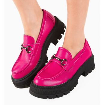 Pantofi Casual Jung Fuchsia de firma originala