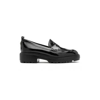 Pantofi loafer de piele ecologica