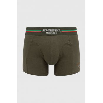 Aeronautica Militare Boxeri (2-pack) bărbați, culoarea verde