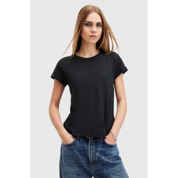 AllSaints tricou din bumbac ANNA TEE femei, culoarea negru, W238JB