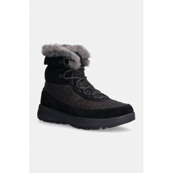 Columbia cizme de iarna Slopeside Peak Luxe V2 culoarea negru, 2104991