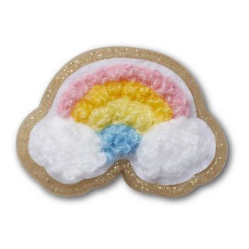 Jibbitz Crocs Glitter Rainbow Patch