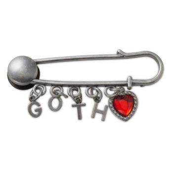 Jibbitz Crocs Goth Safety Pin