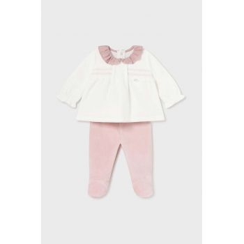 Mayoral Newborn compleu bebe culoarea roz, 2503