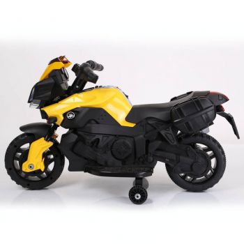 Motocicleta electrica pentru copii JC919 galben