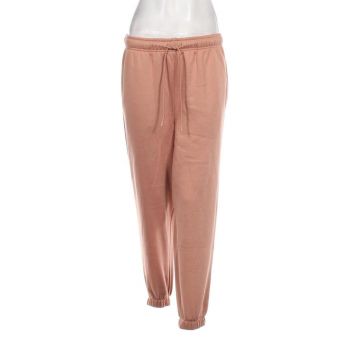 Pantaloni sport, conici cu snur, Petite, roz, dama