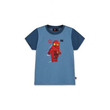 Lego tricou de bumbac pentru copii LWTANO 606 cu imprimeu, 12011274