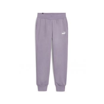 Pantaloni de trening cu croiala conica si logo Essentials