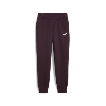 Pantaloni de trening cu croiala conica si logo Essentials