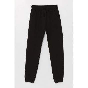 Pantaloni de trening cu model uni