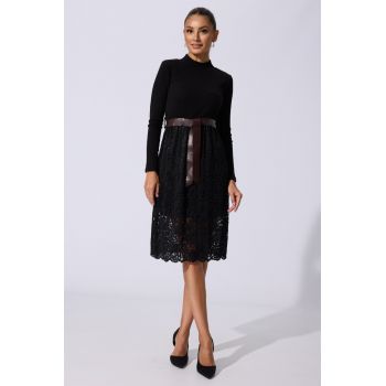 Rochie casual Clara Neagra