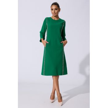 Rochie eleganta Katriona Verde