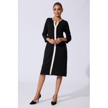 Rochie office Zaelia Neagra