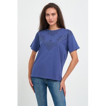 Tricou de bumbac cu model grafic