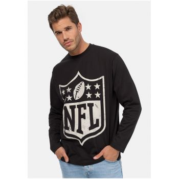 Bluza unisex relaxed fit de trening din bumbac organic NFL Vintage Shield 6283