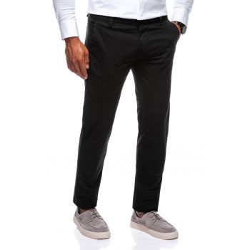 Pantaloni regular fit din amestec de bumbac