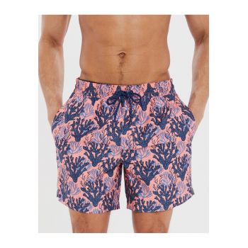 Pantaloni scurti de baie cu imprimeu Seaweed