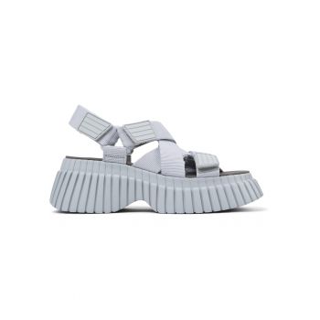 - Sandale wedge cu aspect masiv BCN