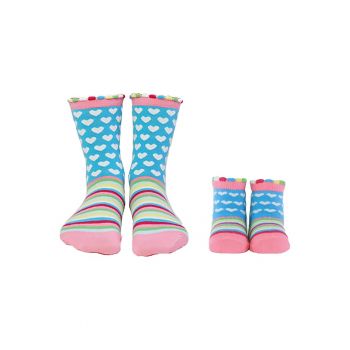 Set de sosete lungi Mommy&Baby - 2 perechi