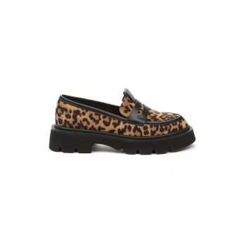 Pantofi loafer cu varf rotund