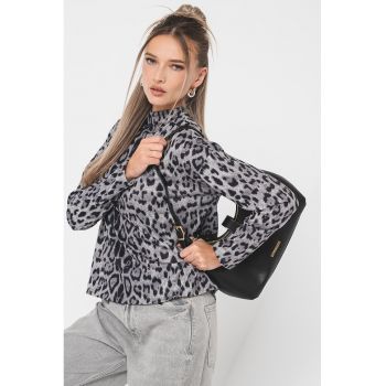 Pulover cu model animal print Tonsy