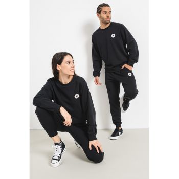 Pantaloni de trening unisex cu aplicatie logo