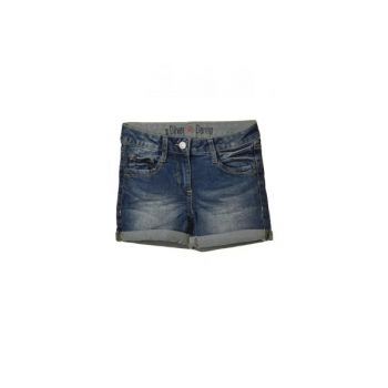 Pantaloni scurti din denim, cu buzunare, albastru, fete, s.Oliver