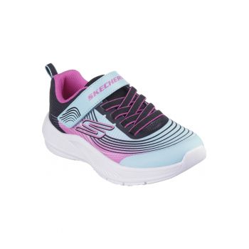 Pantofi copii fete sport Microspec Advance 303575L-AQUA/PURPLE