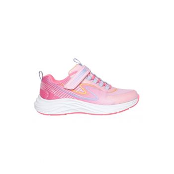 Pantofi sport cu velcro si aspect colorblock - pentru alergare Go Run