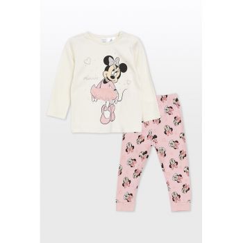 Pijama lunga cu Minnie Mouse