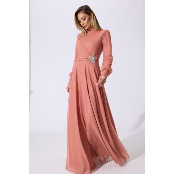 Rochie de ocazie Jadore Peach