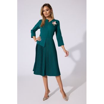 Rochie eleganta Raelyn Verde