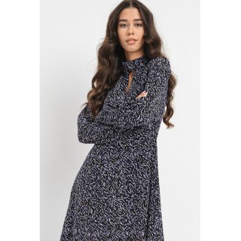 Rochie midi evazata