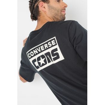 Tricou de bumbac cu imprimeu logo