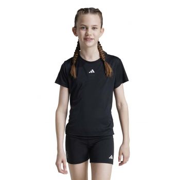 adidas tricou copii JG TR-ES T culoarea negru, IV9592