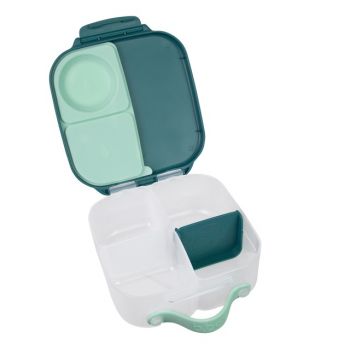 Caserola compartimentata Mini Lunchbox B.Box verde smarald