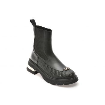 Ghete casual GRYXX negre, 3154162, din piele naturala