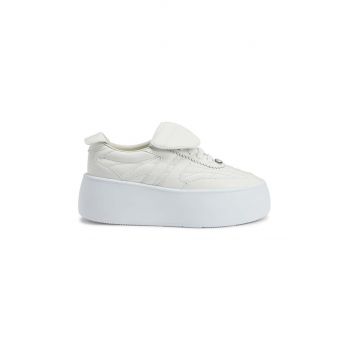 Giuseppe Zanotti sneakers din piele Alma culoarea alb, RW40021.002