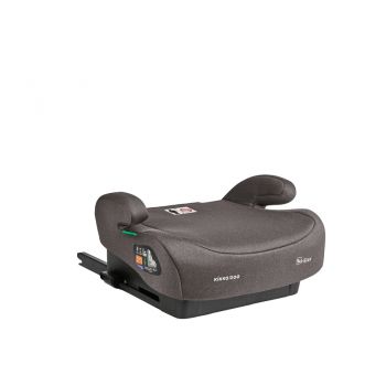 Inaltator auto cu isofix si spatar detasabil 125-150 cm i-Boost i-Size Brown