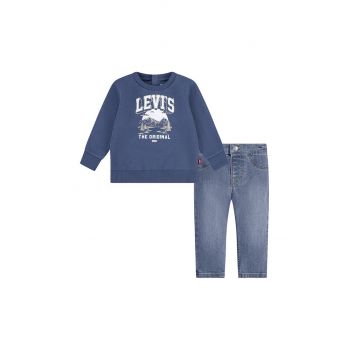 Levi's compleu bebe MOUNTAIN CREW & PANT SET 6EL312