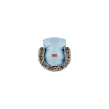 Manusi pentru carucior PetiteMars Furry cu blanita detasabila impermeabile Sky Whisper