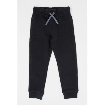 Pantaloni de trening din bumbac cu talie ajustabila