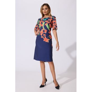 Rochie eleganta Zorra Bleumarin