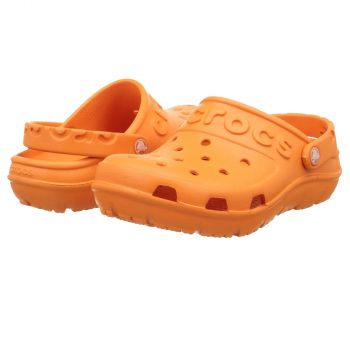 Saboti Crocs Hilo Clog Kids Portocaliu - Orange