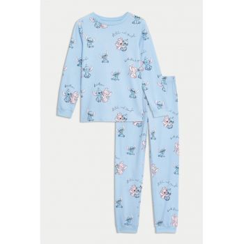 Pijama de bumbac Lilo & Stitch