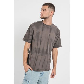 Tricou de bumbac organic cu model tie-dye