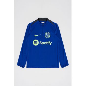 Bluza cu Dri-Fit si fenta cu fermoar pentru fotbal