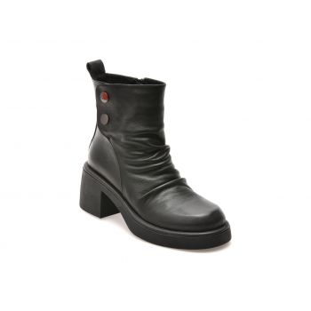 Ghete casual GRYXX negre, 1763896, din piele naturala