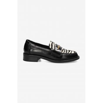 Mexx mocasini PEARL MAE femei, culoarea negru, cu toc plat, MITY1200443W-03