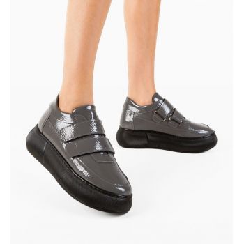 Pantofi Casual Mernera Gri